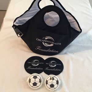 Orlando Health - Black and White Cooler